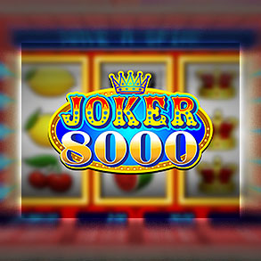 Слот-аппарат Joker 8000 (Джокер 8000) от Nn в хорошем качестве и в режиме денежной игры в казино Супер Слотс